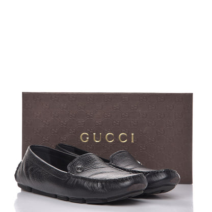 Gucci Cellarius Soft Interlocking G Driver Loafers 38.5 Black 13 of 13