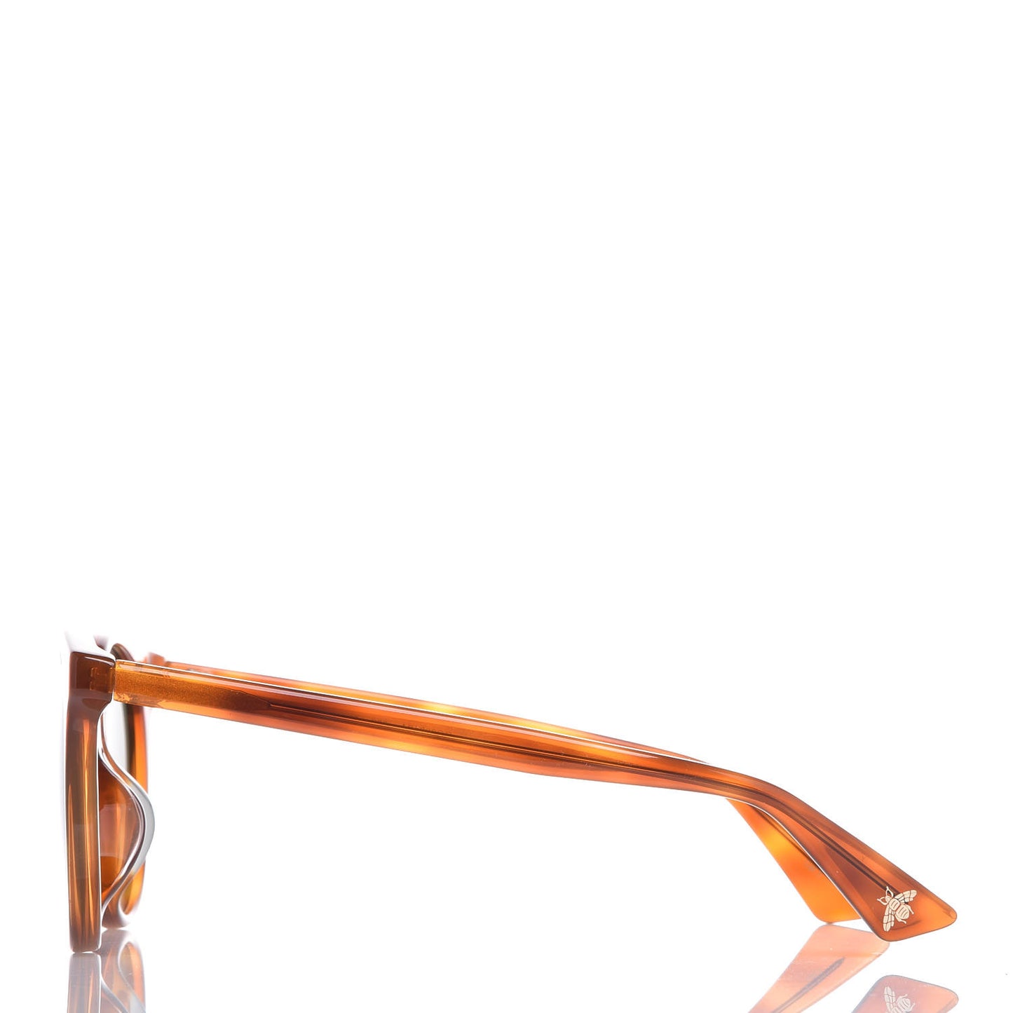 Round GG0091S Sunglasses Brown