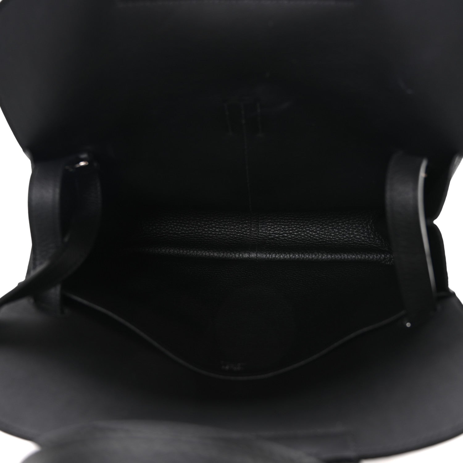 Hermes Taurillon Clemence Halzan 31 Black Black 5 of 11