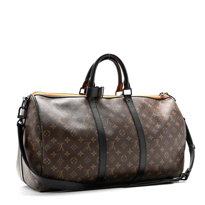 Louis Vuitton Monogram Embroidered Cartoon LV Friends Keepall Bandouliere 50 2 of 11