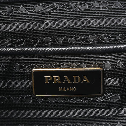 Prada Saffiano Medium Galleria Double Zip Tote Black 6 of 10