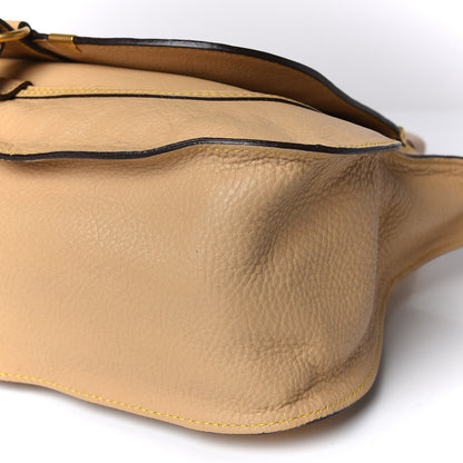 Chloe Calfskin Medium Marcie Satchel Sand Shell 10 of 12