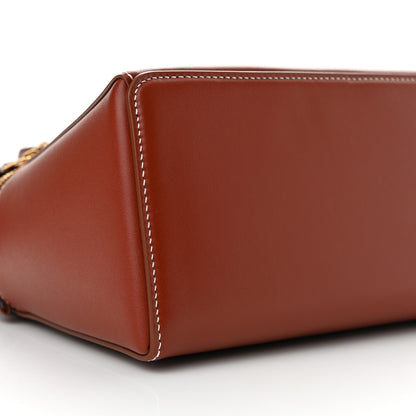 Loro Piana Saddle Calfskin Extra Bag L27 Deep Kummel 8 of 10