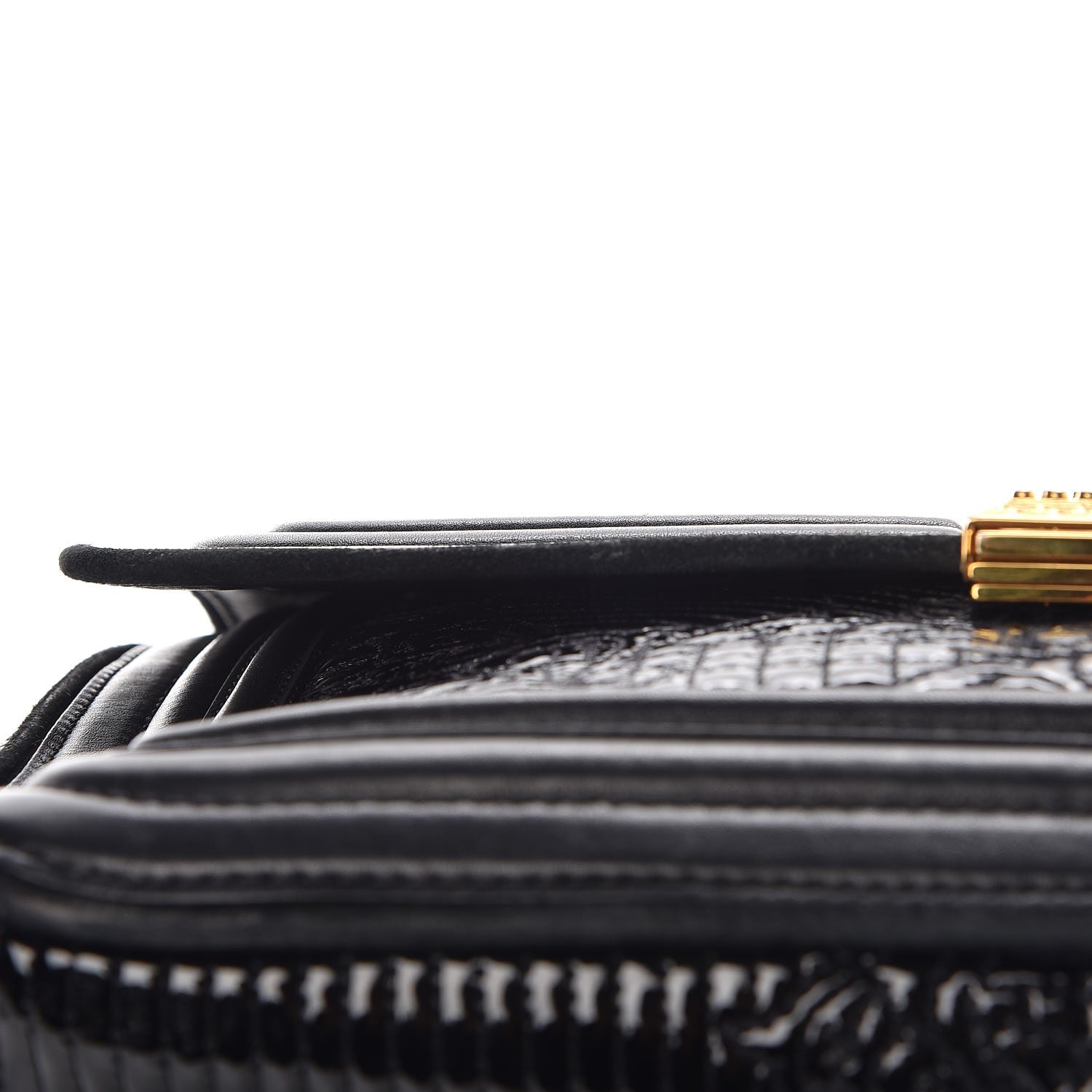 Versace Patent Vanitas Shoulder Bag Black 9 of 12