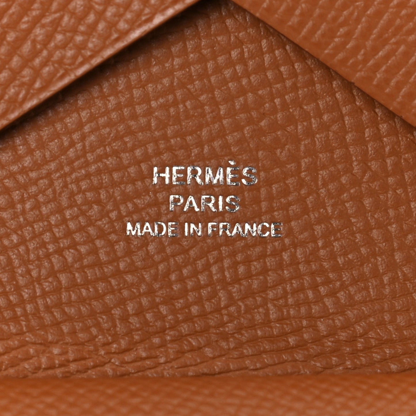 Epsom Calvi Duo Card Case Gold