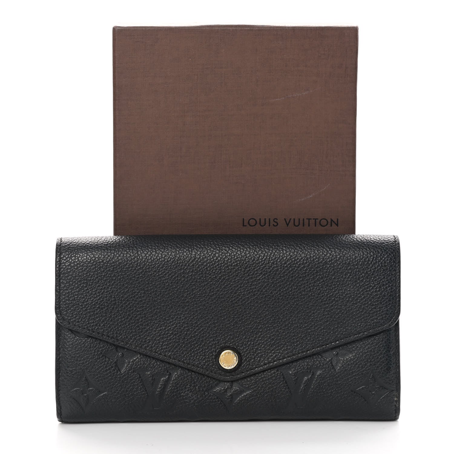Louis Vuitton Empreinte Sarah Wallet NM Black 11 of 11