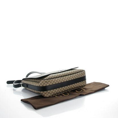 Gucci Diamante Large Flap Messenger Bag Beige Black 4 of 7