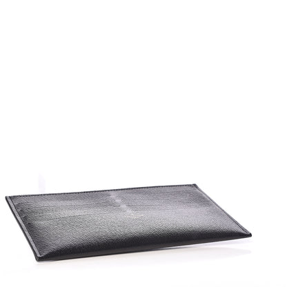 Louis Vuitton Calfskin Felicie Chain Wallet Card Holder Insert Black 4 of 6