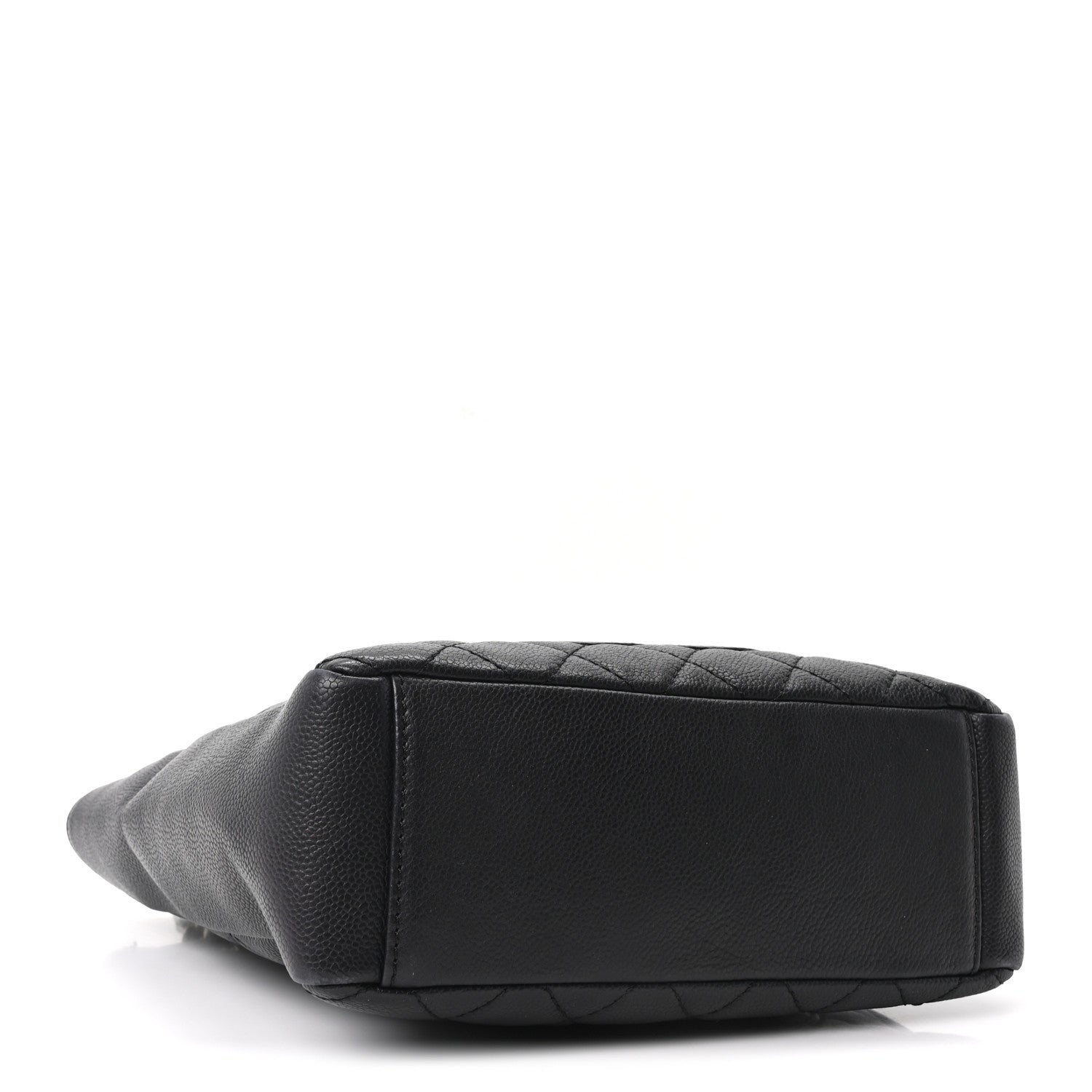 Chanel Caviar Quilted Petit Shopping Tote PST Black 4 of 10