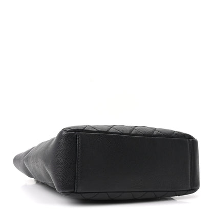Chanel Caviar Quilted Petit Shopping Tote PST Black 4 of 10