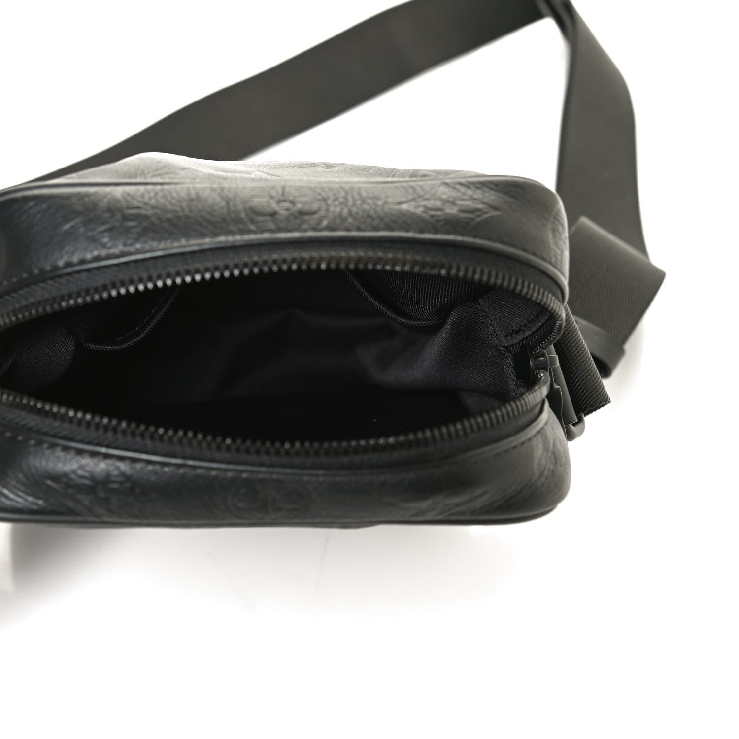 Louis Vuitton Calfskin Monogram Shadow Danube PM Black 5 of 10