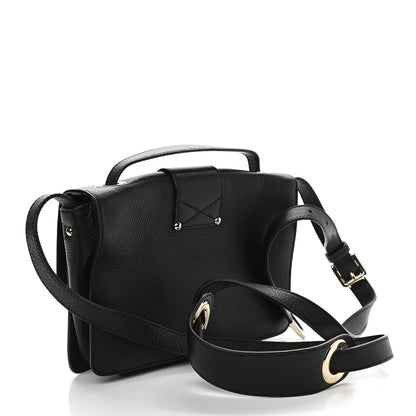 Jimmy Choo Grainy Pebbled Rebel Crossbody Bag Black 3 of 9