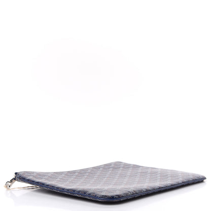 Goyard Goyardine Senat Pochette MM Navy 5 of 9