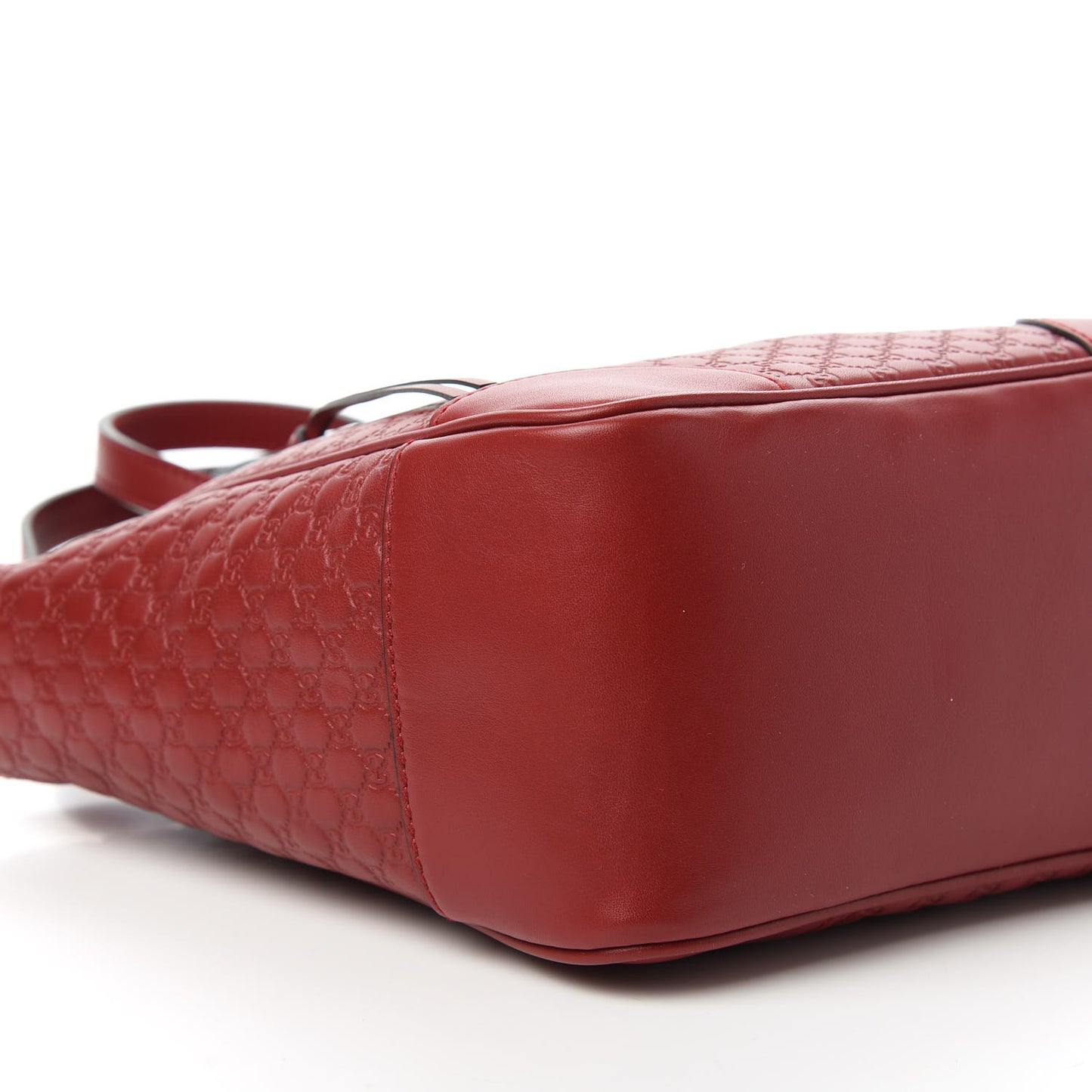 Microguccissima Small Bree Tote Red