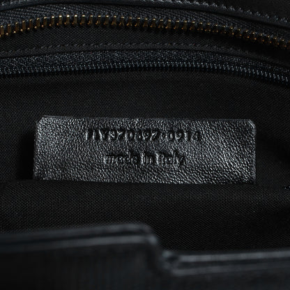 Saint Laurent Textured Leather Classic Small Cabas Y Bag Black 7 of 8