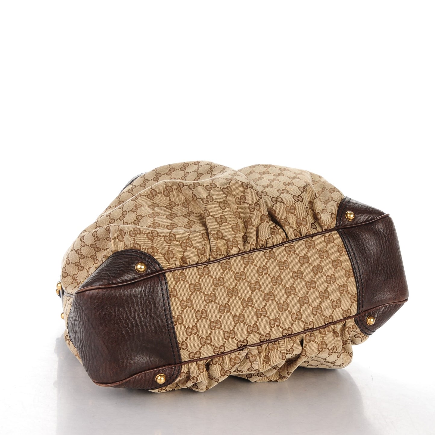 Monogram Large Jockey Hobo Dark Brown