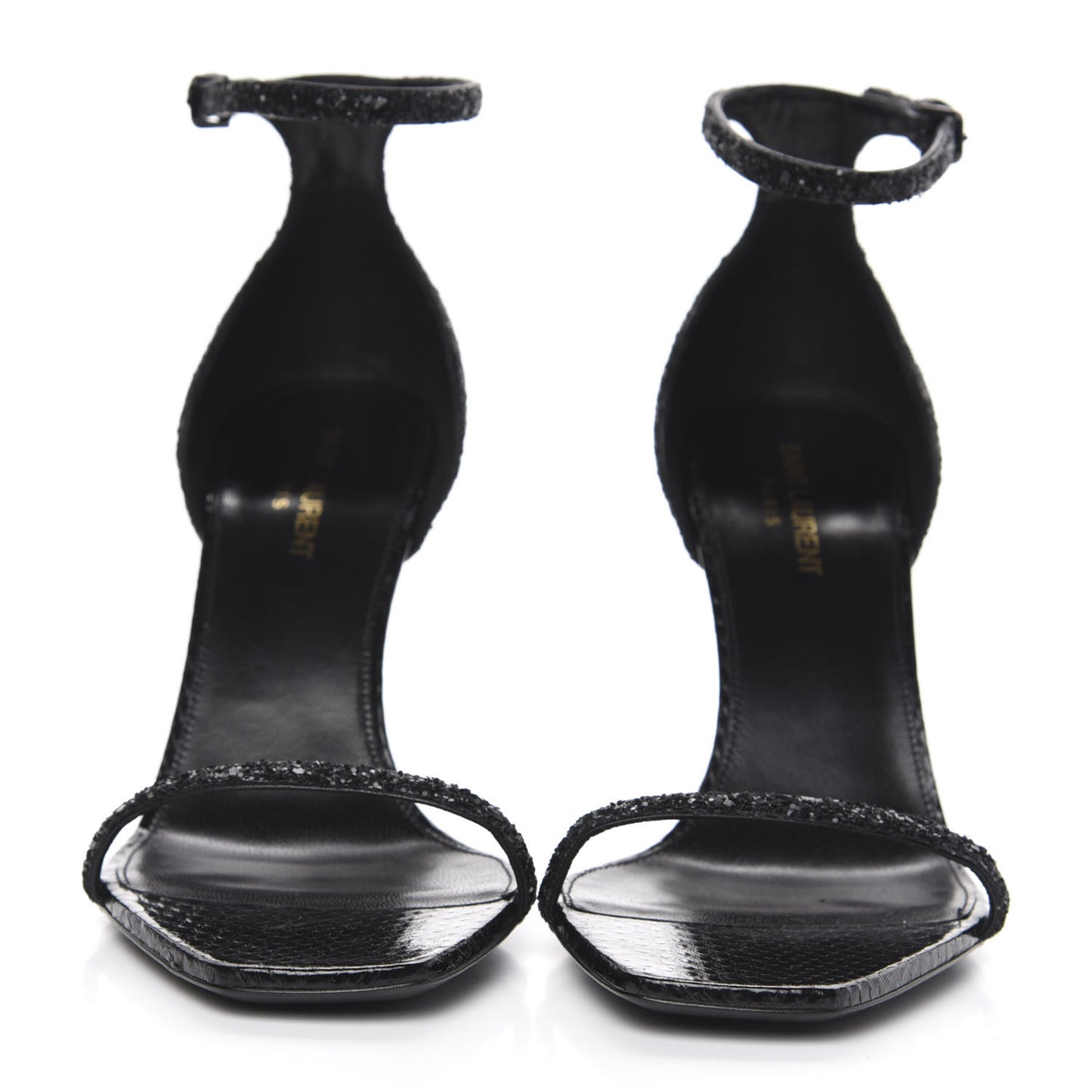 Glitter Opyum Sandals 40 Black