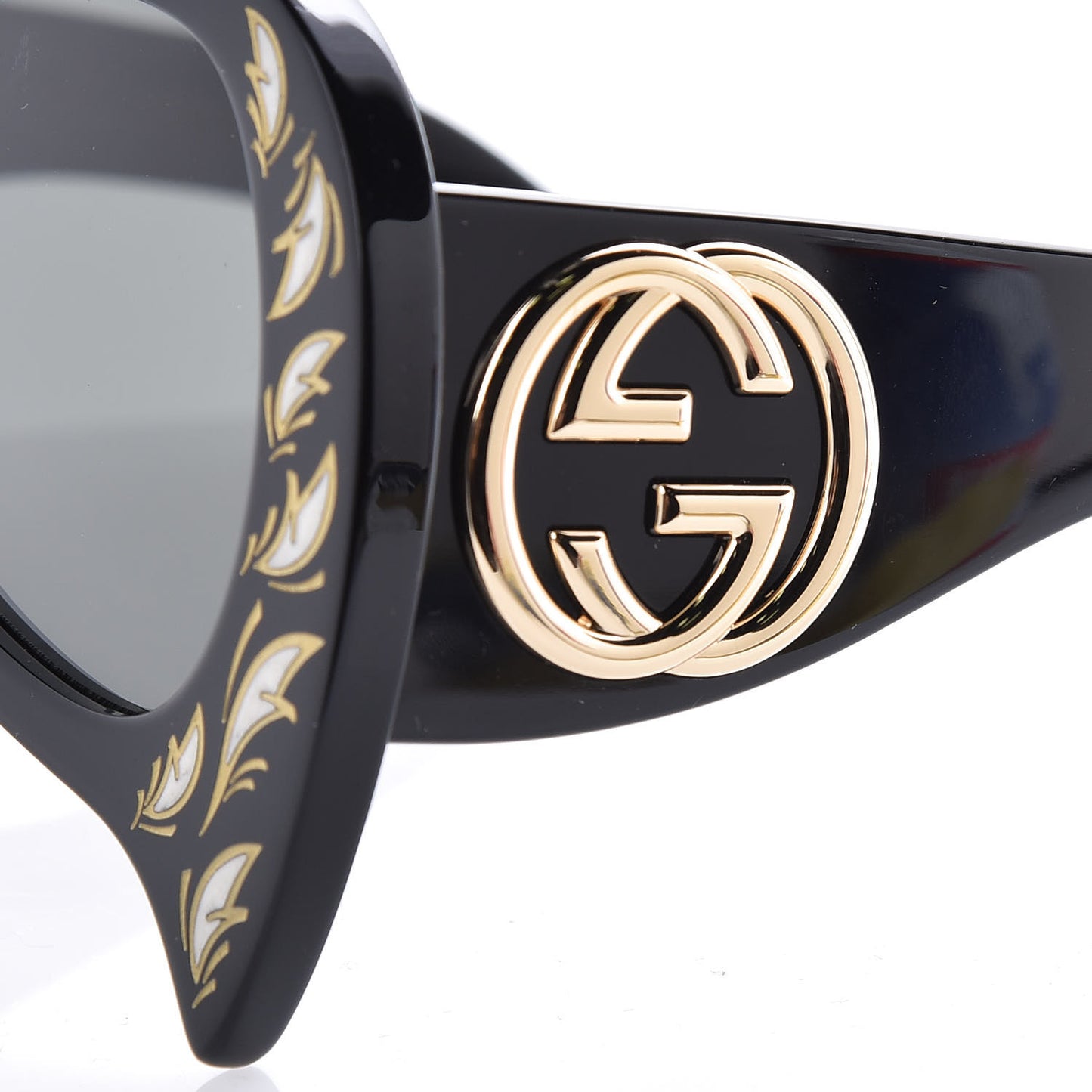 Pearl Oversized Sunglasses GG0143S Black