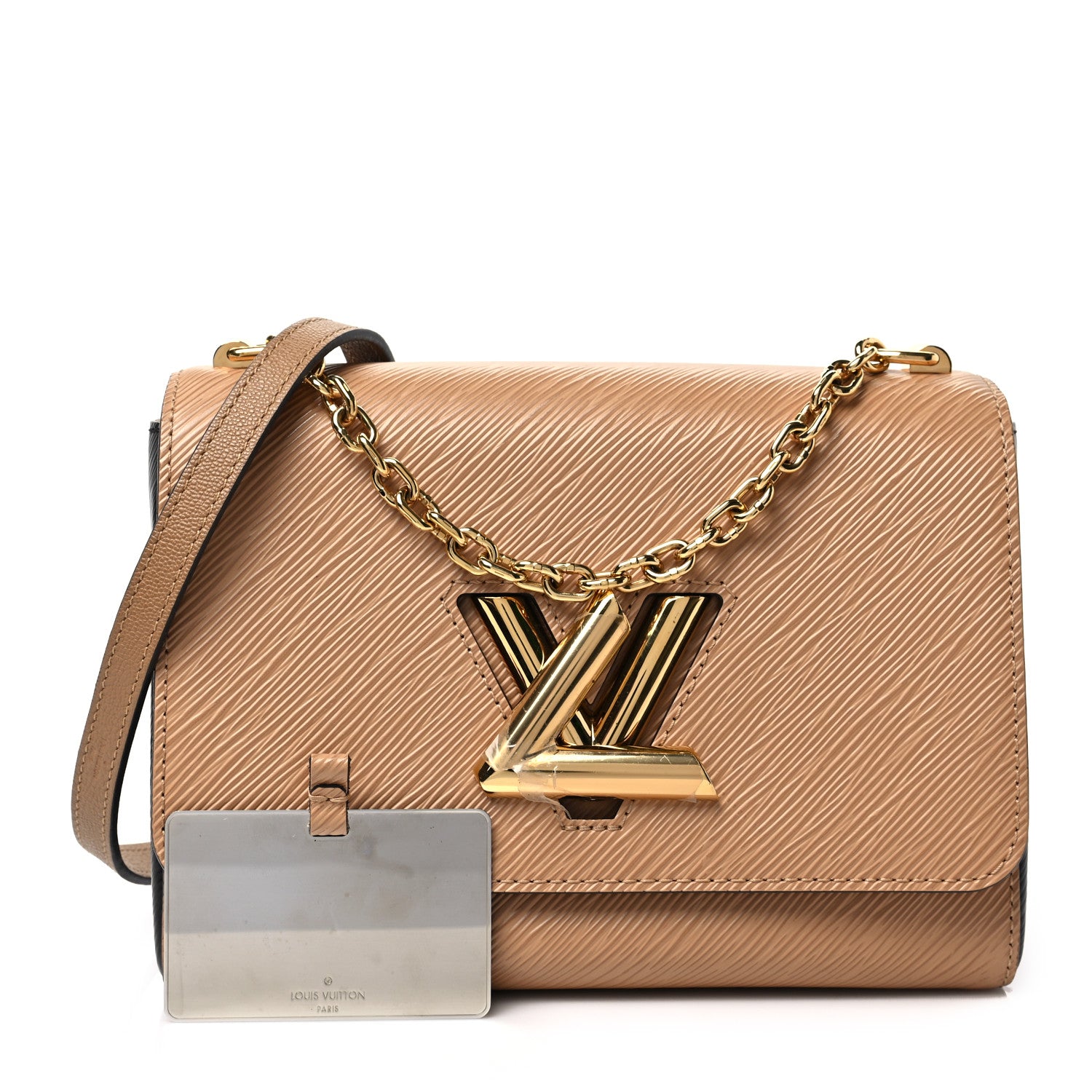 Louis Vuitton Epi Twist Shoulder Bag MM Camel 1 of 8