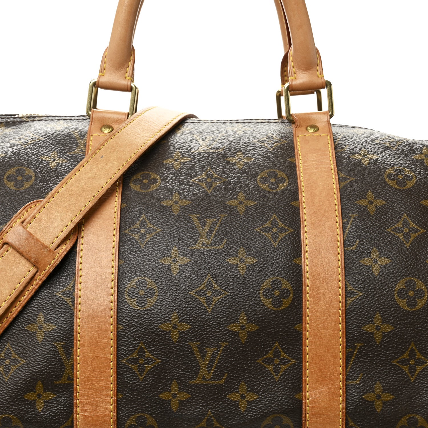 Louis Vuitton Monogram Keepall Bandouliere 55 7 of 11