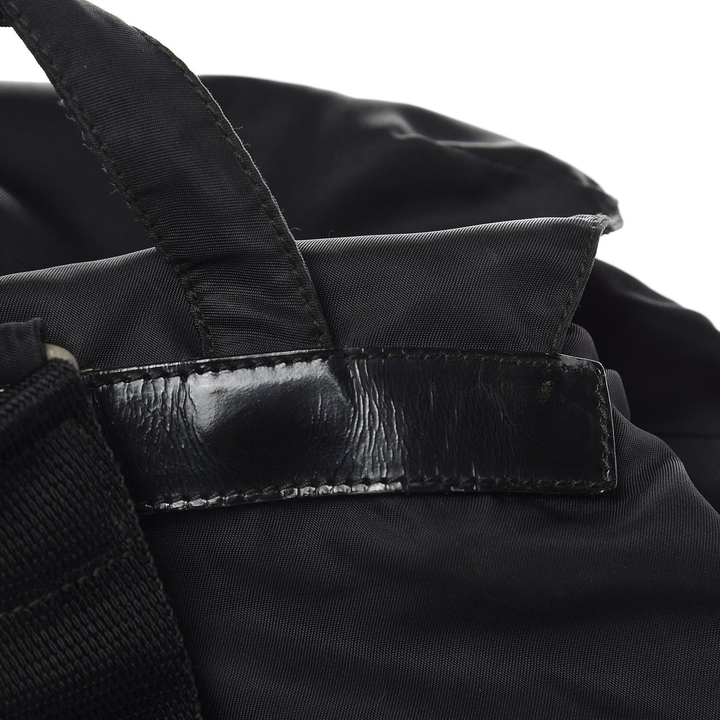 Nylon Vela Medium Backpack Black