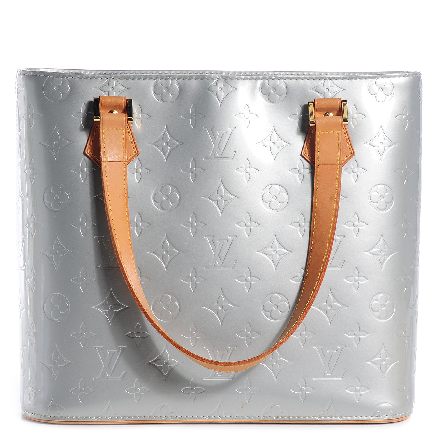 Louis Vuitton Vernis Houston Silver 1 of 7