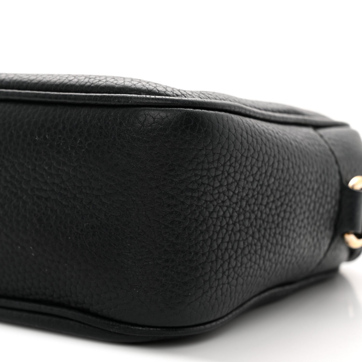 Gucci Pebbled Calfskin Small Soho Disco Bag Blue 9 of 12