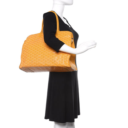 Goyard Goyardine Sac Hardy Pet Carrier PM Yellow 2 of 14