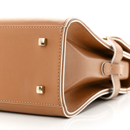 Delvaux Calfskin MM Tempete Satchel Camel 11 of 12