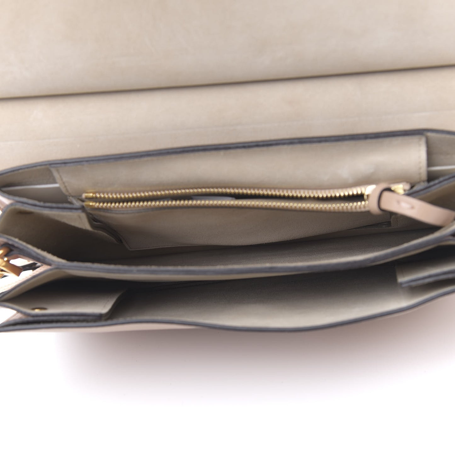 Calfskin Medium Faye Shoulder Bag Biscotti Beige