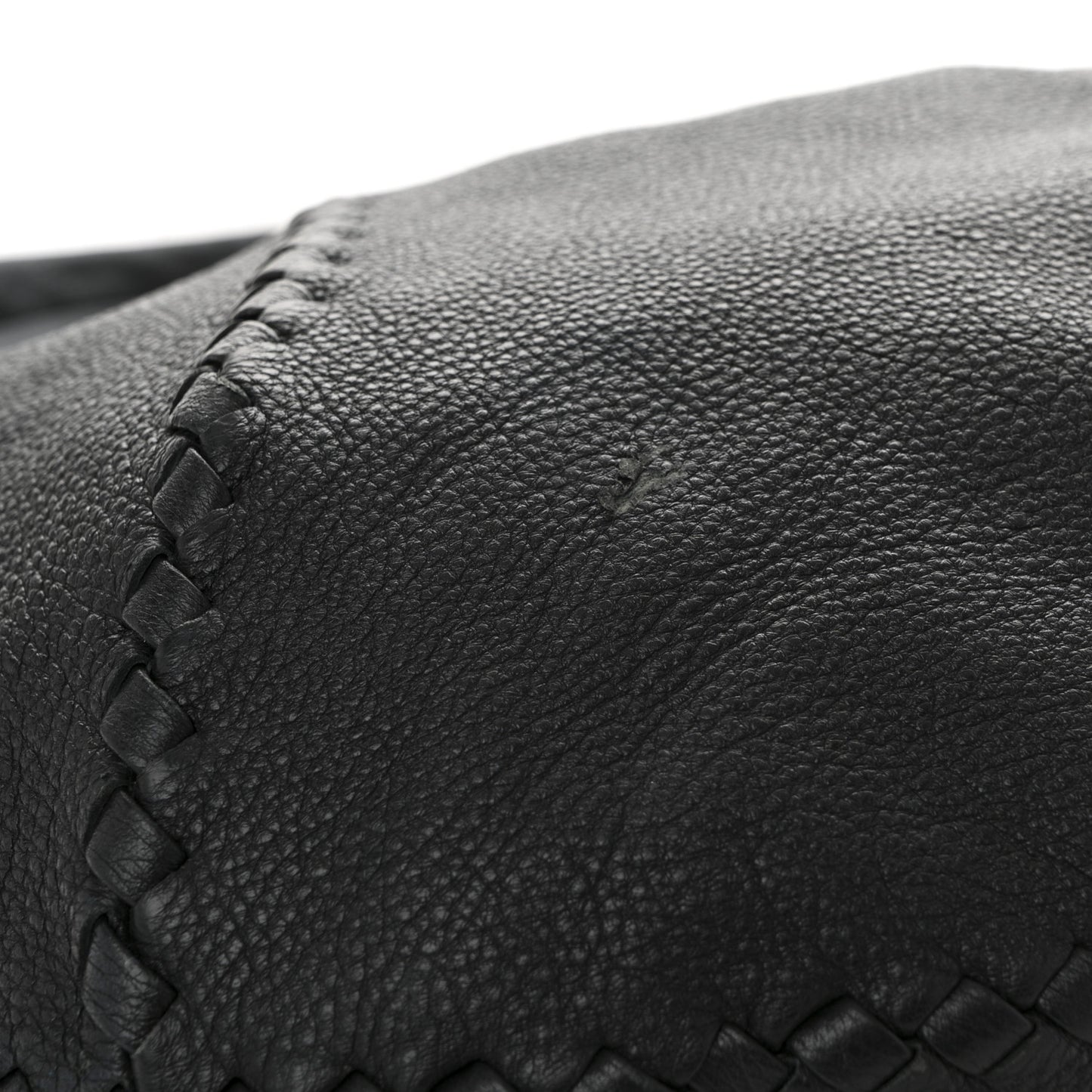 Cervo Deerskin Large Hobo Black