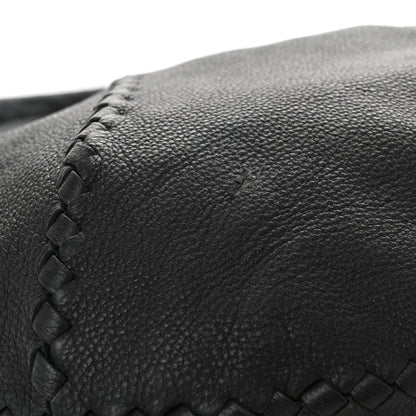 Bottega Veneta Cervo Deerskin Large Hobo Black 11 of 12