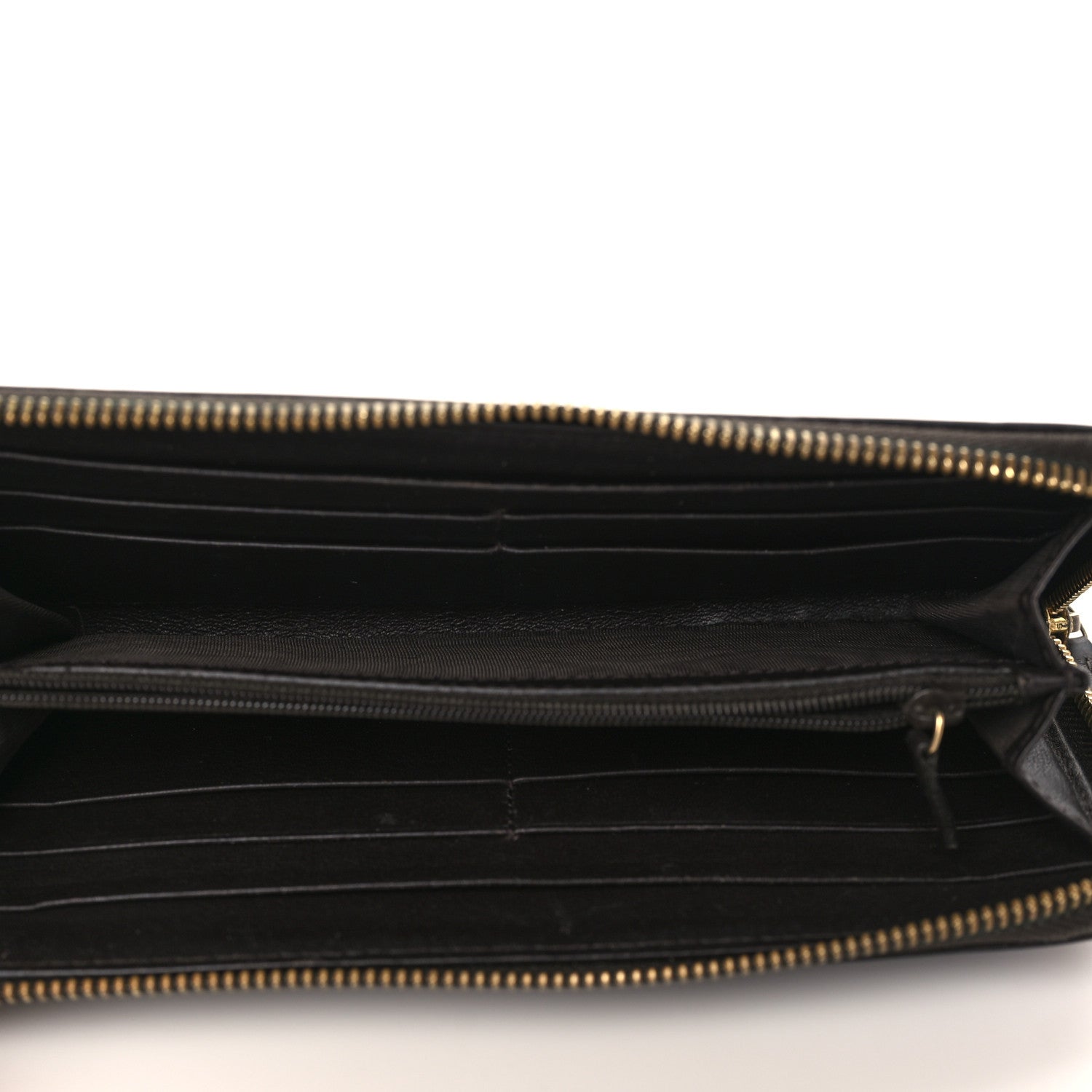 Gucci Guccissima Vitello Tender Donna Long Wallet Testa di Moro 5 of 6