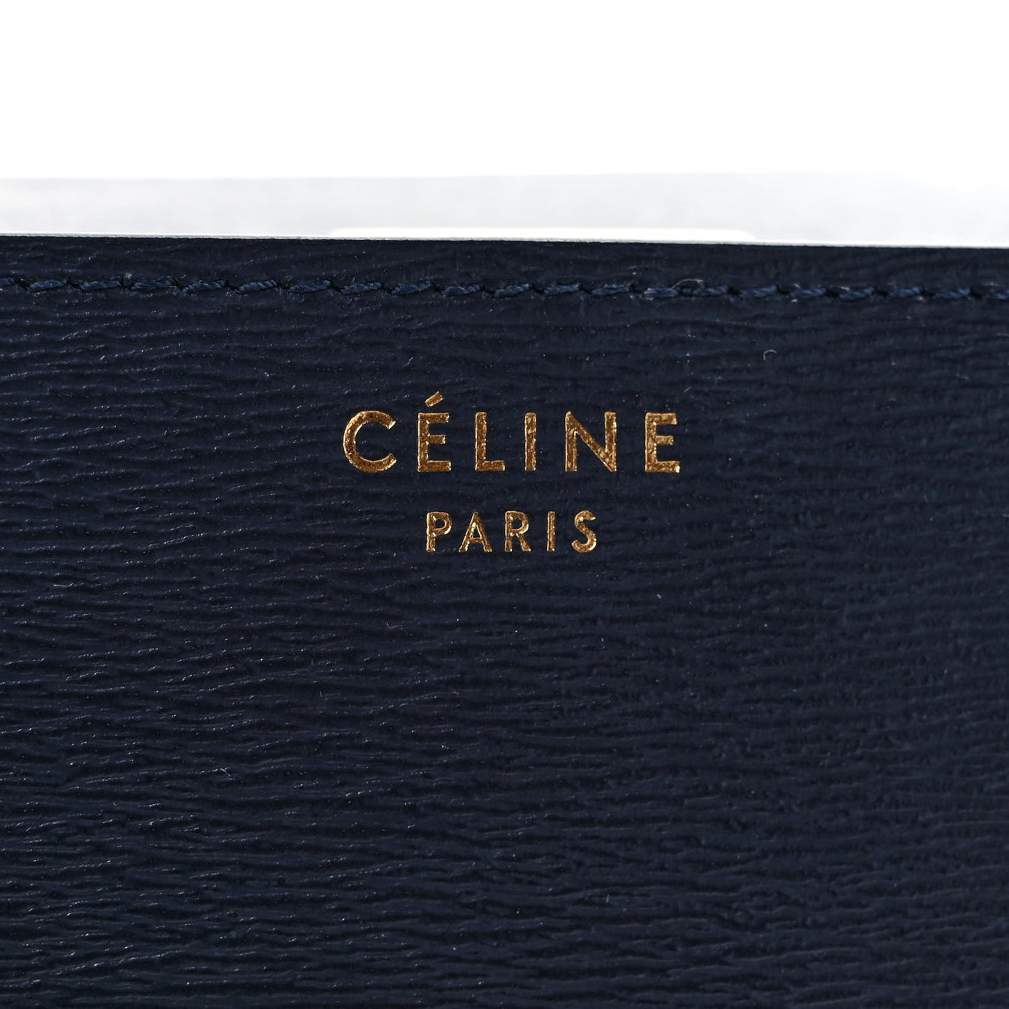 Liege Calfskin Medium Classic Box Flap Bag Dark Blue