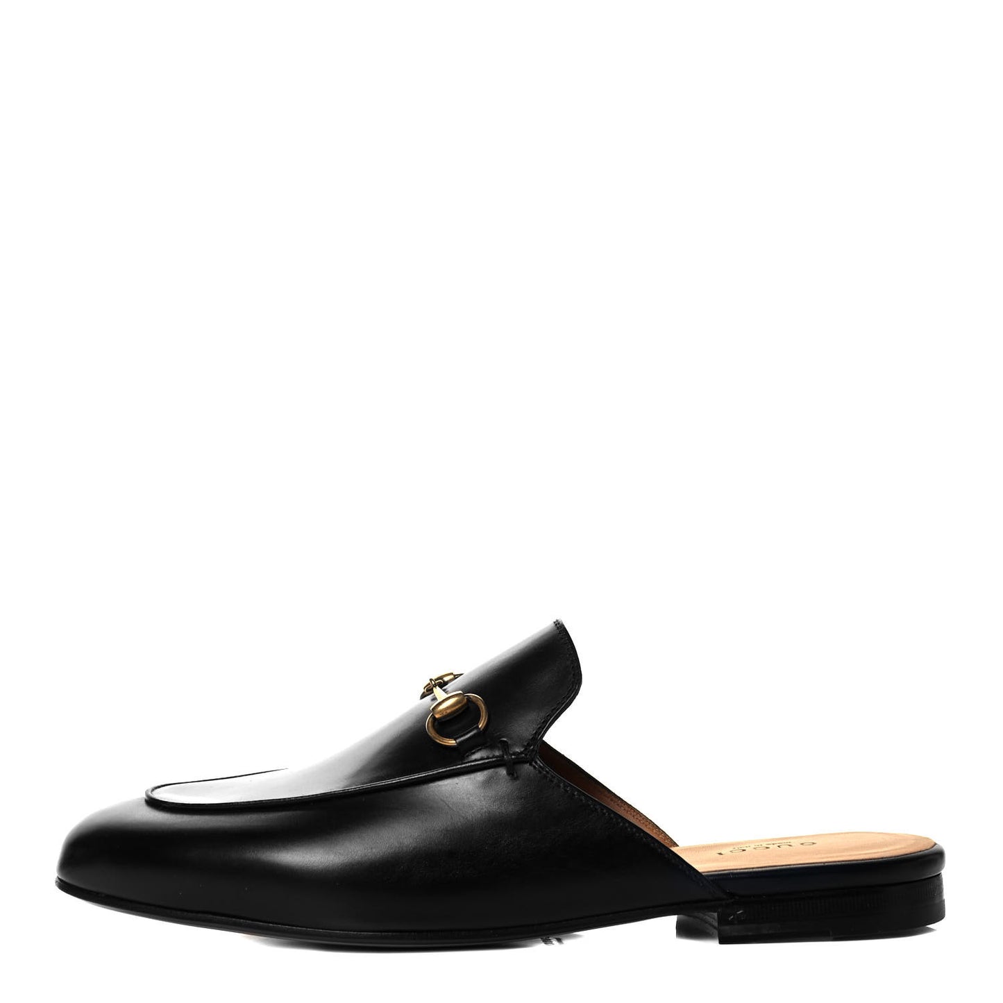 Calfskin Womens Princetown Slippers 39 Black