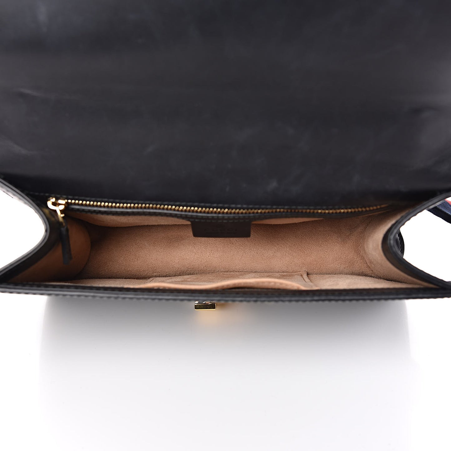 Calfskin Small Sylvie Shoulder Bag Black