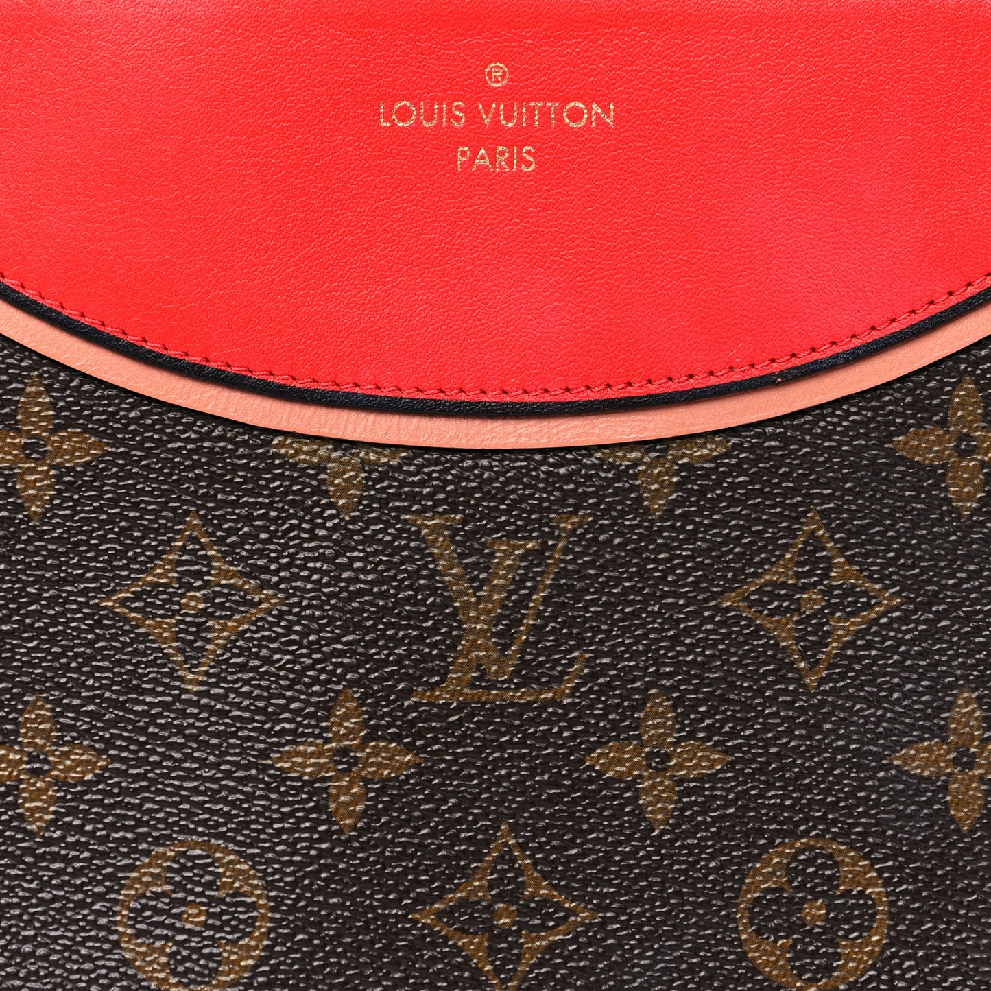 Monogram Tuileries Pochette Red