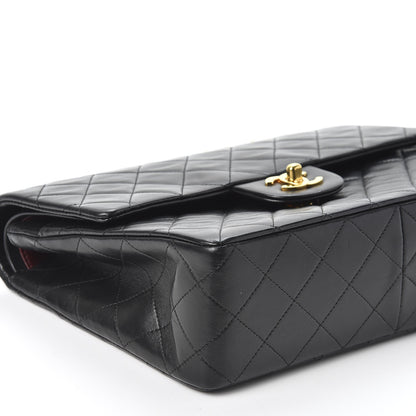 Chanel Lambskin Quilted Small Double Flap Black 5 of 10
