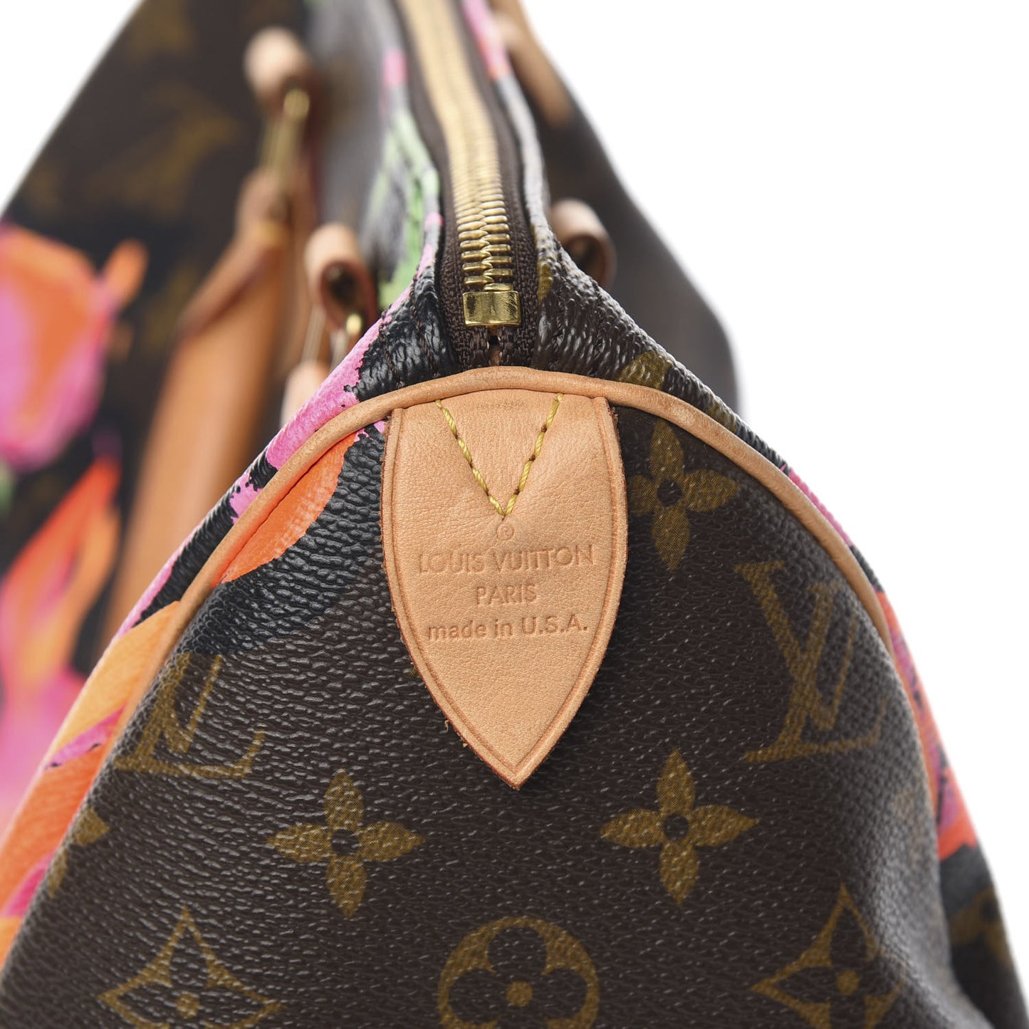Monogram Roses Speedy 30