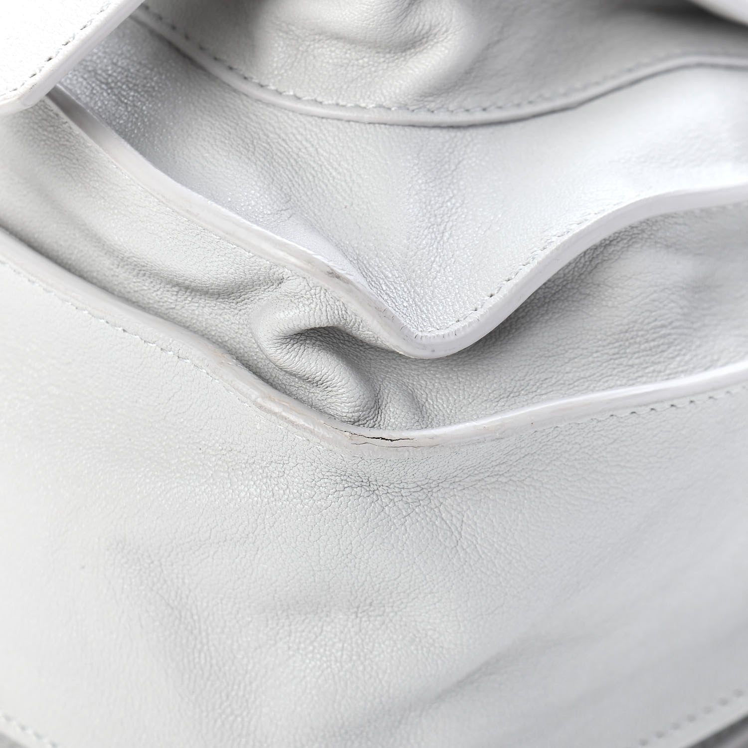 Proenza Schouler Lambskin Medium PS1 Satchel Pale Steel 10 of 12