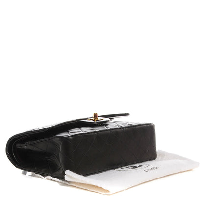 Chanel Lambskin Quilted Medium Double Flap Black 4 of 8