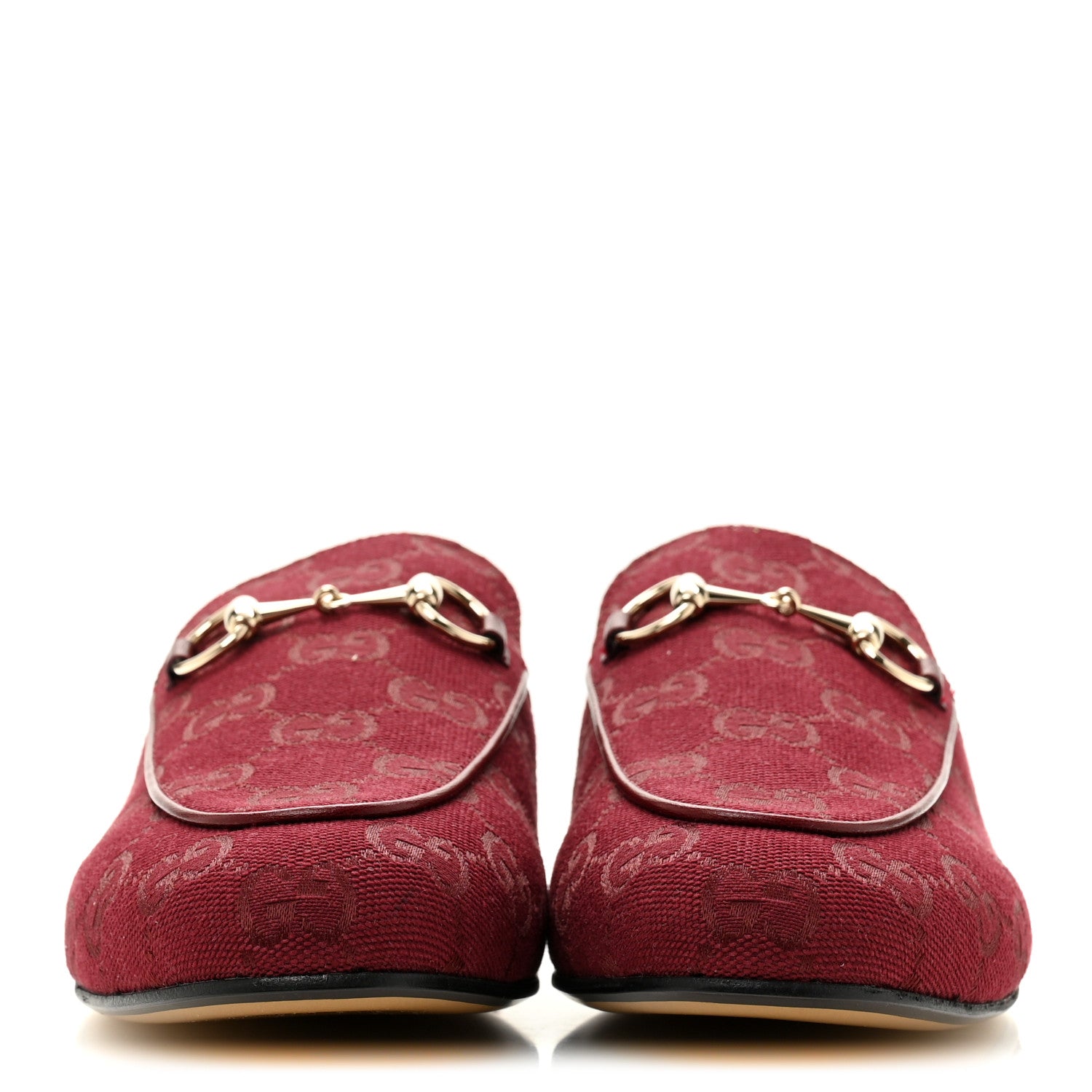 Gucci GG Monogram Canvas Womens Princetown Slippers 37 Ancora 3 of 10
