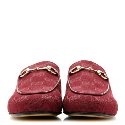 Gucci GG Monogram Canvas Womens Princetown Slippers 37 Ancora 3 of 10