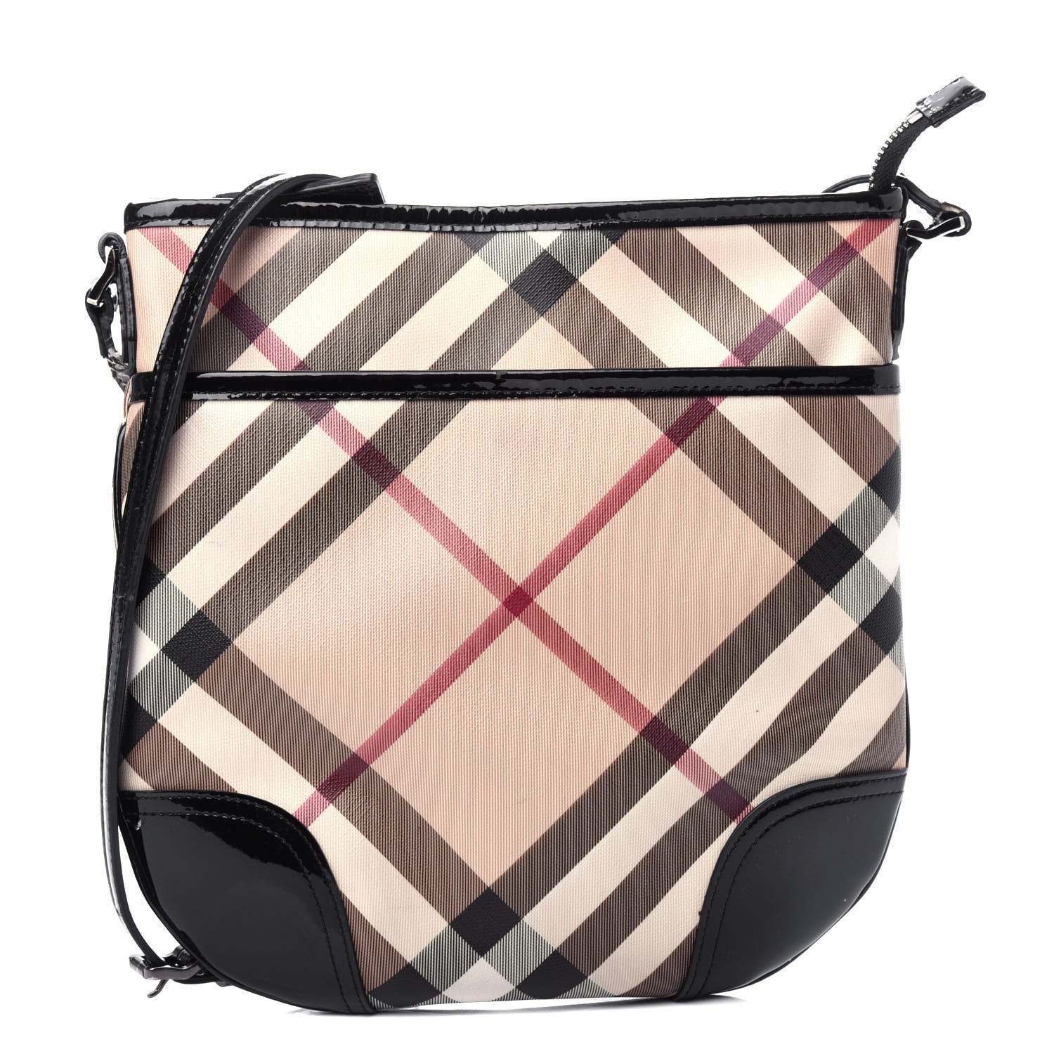 Burberry Supernova Check Small Dryden Crossbody Bag Black 1 of 12