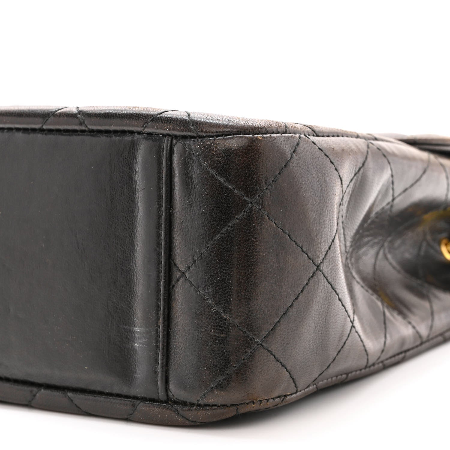 Chanel Lambskin Quilted Flap Bag Black 11 of 12