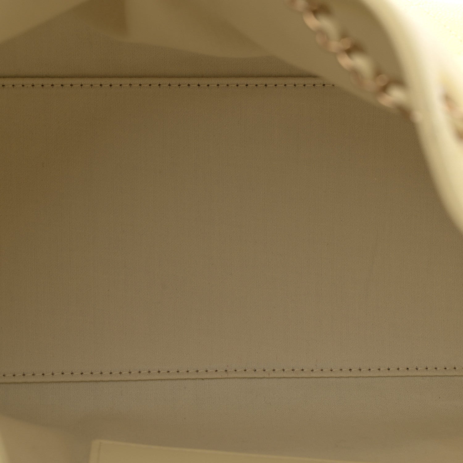 Chanel Caviar Quilted Small Chanel 25 Handbag Light Yellow 5 of 10