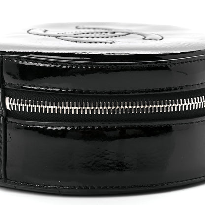 Chanel Patent Round As Earth Evening Bag Black 10 of 10