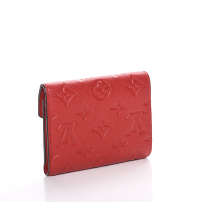 Louis Vuitton Empreinte Victorine Wallet Cherry 3 of 8
