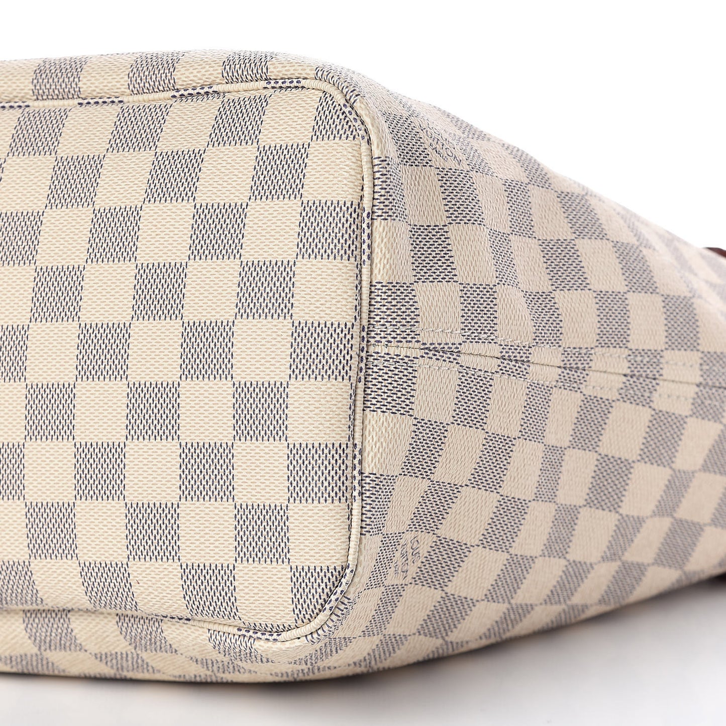 Damier Azur Neo Neverfull MM Rose Ballerine
