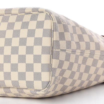 Louis Vuitton Damier Azur Neo Neverfull MM Rose Ballerine 11 of 11